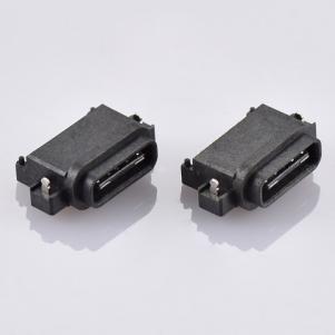 Mid mount USB Type-C 16P IPX7 Waterproof Connector  KLS1-PUB-001